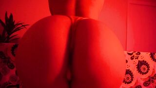 Sexy Babe Rides Dildo On Kitchen Counter