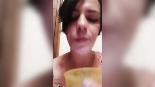 Spit cockwhore humiliation