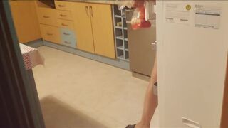 caught in the kitchen then fucked - 3 image