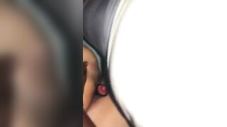 Butt Plug Collecting her Cream then Boom Orgasms