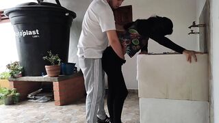 I fucked my neighbor while she was washing - 2 image