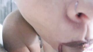 Clouse up - Perfect Blowjob - I Sucked Tasty before Leaving - 14 image