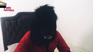 Macaco ventura mete a rola na professora