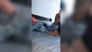 SEXY MILF GIVES STUD a HANDJOB UNTIL HE CUMS - 9 image