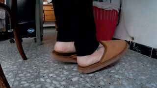 Look at my Sexy Feet while i'm Sitting!! Enjoy It!!