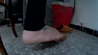 Look at my Sexy Feet while i'm Sitting!! Enjoy It!! - 3 image
