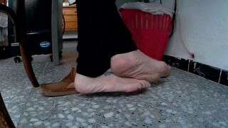 Look at my Sexy Feet while i'm Sitting!! Enjoy It!!