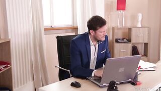 Busty Lovers hardcore office sex porn with Latina bombshell Kesha Ortega - 1 image