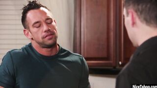 Naughty big ass Latina MILF Ariella Ferrera fucks big cock guy and pleased him