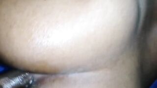 I just hold and spread my legs so he can put it up my ass. Big ass latina - 14 image