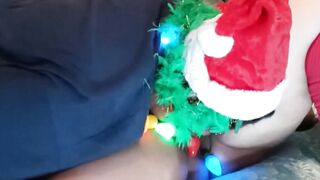 How the Naughty and very Horny Black Grinch Stole Christmas and Ate Mrs. Claus Fat Juicy Pussy - 1 image