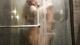 Sheron&Don Bathroom Romantic Fuck and Blowjob - 14 image