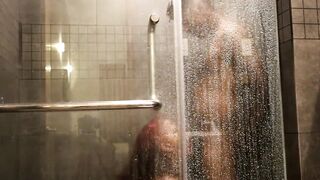 Sheron&Don Bathroom Romantic Fuck and Blowjob