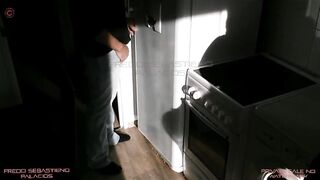 I'm in a roommate and I fuck my sex addict landlord hard. Roommate Slut 1 Remaster HD. - 3 image