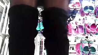 Woman Masturbating in Clothing Store right next to Strangers - 3 image
