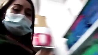 Woman Masturbating in Clothing Store right next to Strangers - 6 image