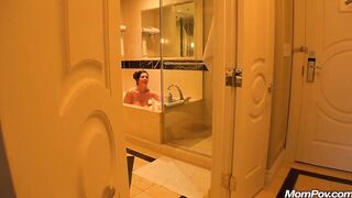 Kendera in the Shower - 1 image