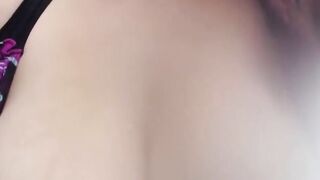 Solangell milking her melons - 11 image