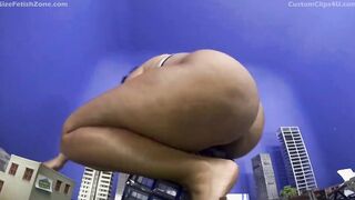 Giantess Sahyre craves to acquire Larger and Larger - 12 image