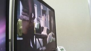 Romana Ryder in afro nylons receives hard pumping