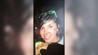 Hawt Lalin Girl Acquires Some Other Facial Cum Tribute