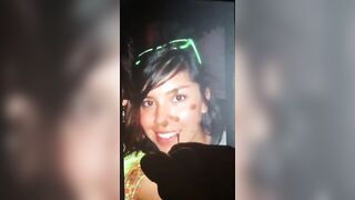 Hawt Lalin Girl Acquires Some Other Facial Cum Tribute