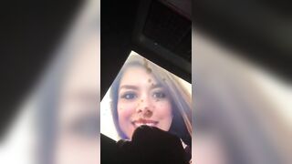 Sexy Latin Babe Receives A Facial Cum Tribute - 11 image