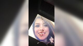 Sexy Latin Babe Receives A Facial Cum Tribute - 12 image