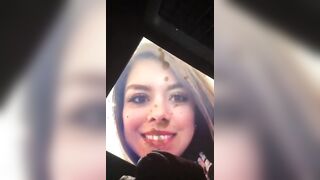 Sexy Latin Babe Receives A Facial Cum Tribute - 7 image