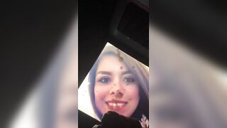 Sexy Latin Babe Receives A Facial Cum Tribute - 9 image