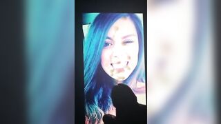 Hawt Latin Babe Receives Some Other Facial Cum Tribute - 11 image