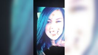 Hawt Latin Babe Receives Some Other Facial Cum Tribute - 2 image