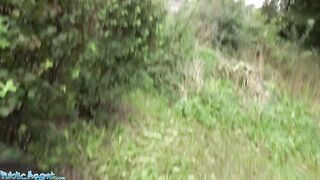 Public Agent Fitness sexy model liv revamped destroyed in garage for cash - 7 image