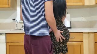 Big ass girl fucked in the kitchen by big cock! - 3 image