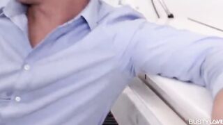 August and Bridgette B Threesome - 1 image