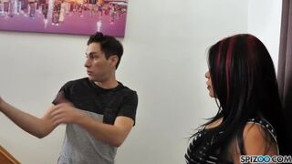 Spizoo - Latina Gabby Quinteros is fucked by a big dick, big booty - 3 image