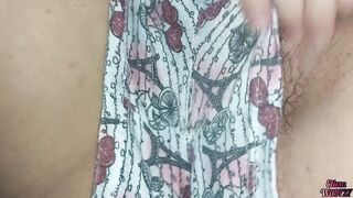 My Stepmother lets me lower her Pants for the first time, beautiful pussy - 7 image