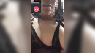 My mature accepts a video call with me and tells me it's just for fun - 5 image