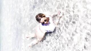 My beach tennis teacher couldn't stand seeing my big ass and had a hard-on during class! - 3 image