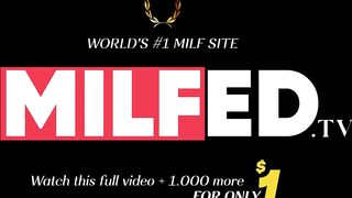 Sneaking On My Hot Latin Step Mom Working Out - MILFED - 1 image