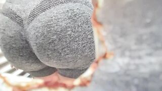 Caught and recorded in an outdoor dressing room