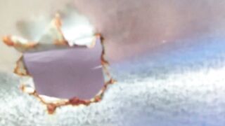 Caught and recorded in an outdoor dressing room