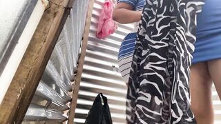 catching women on the beach changing table