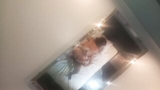 Fucking my dog in a hostel with mirrors on the ceiling