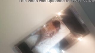 Fucking my dog in a hostel with mirrors on the ceiling