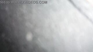 The water was flowing in her cunt.