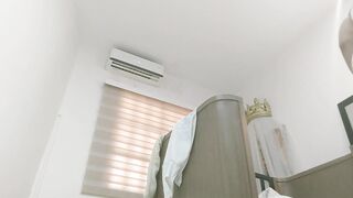 Beautiful nurse comes home from work but doesn't know she has been recorded - 12 image