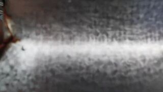 Caught through a hole in the dressing room in public