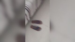 Stepson enters my room, catches me masturbating and fills me with milk