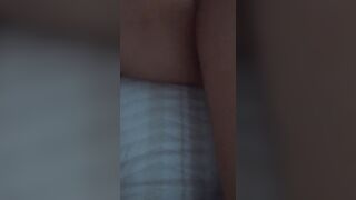 Stepson enters my room, catches me masturbating and fills me with milk